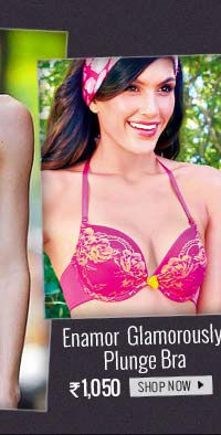 Enamor Glamorously Plunge Underwired Multiway Bra.