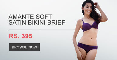 Amante Soft Satin Bikini Brief. Rs. 395