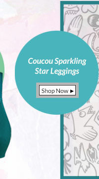 Coucou Sparkling Star Leggings.