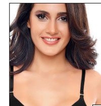 Coucou Comfort Cup Padded Wirefree Invisible Back Bra - Black Onyx.