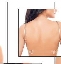 Coucou Comfort Cup Padded Wirefree Invisible Back Bra - Honey Beige.