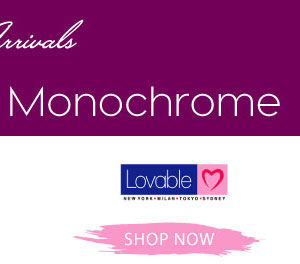 Monochrome Bras From Lovable.