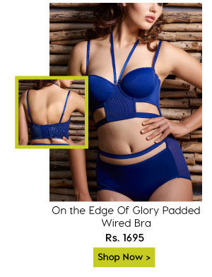 Penny On The Edge Of Glory Padded Wired Bra.