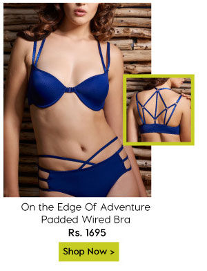 Penny On The Edge Of Adventure Padded Wired Bra.