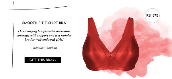 Penny Plus Full Figure Support Bra With Non Stretch Cup - Red.