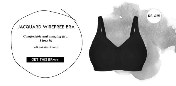 Penny Priority Wireless Minimiser Bra With Wide Back Smoothening-Black.