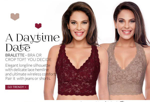 Valentine's collection of ultra-desirable lingerie.