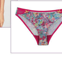 Enamor Floral Splash Low Rise Bikini Brief