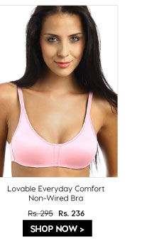 Lovable Everyday Comfort Non Wired Bra - Pink.