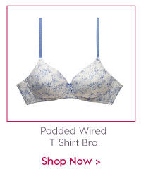 Amante Smooth Padded Underwired T Shirt Bra.