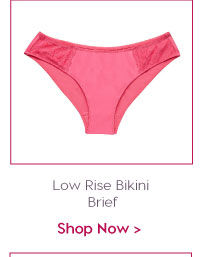 Amante Low Rise Bikini Brief - Plum