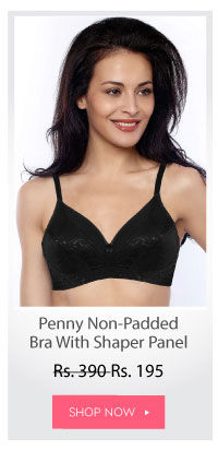 Penny Cut And Sew Non-Padded Bra With Shaper Panel.