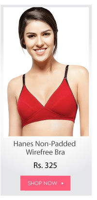 Hanes Cotton Comfort Non Padded Wirefree Bra