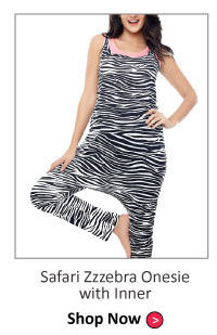 Coucou Cotton Wild Safari Zzzebra Onesie with Inner.