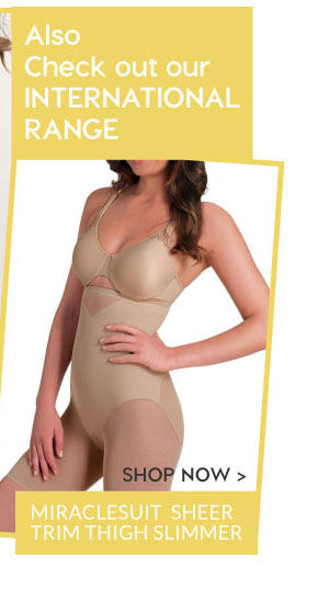 Miraclesuit Extra Firm Control Sheer Trim Thigh Slimmer.