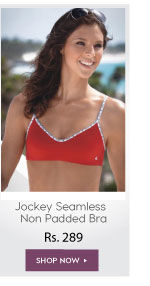 Jockey Seamless Nonwired Non Padded Trendy Bra