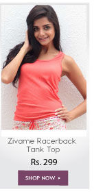 Zivame Racerback Tank Top.