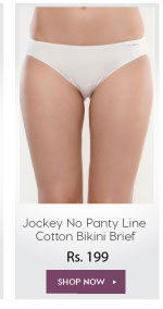 Jockey No Panty Line Cotton Bikini Brief