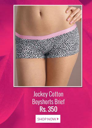 Jockey Cotton Boyshorts Brief (Pack of 2).