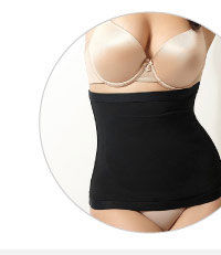 Penny Thermo Slim Waist Clincher - Black.