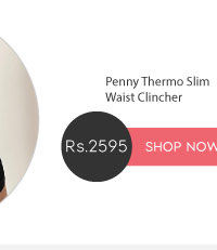 Penny Thermo Slim Waist Clincher - Black.