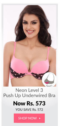 Neon Level 3  Push Up Underwired Bra