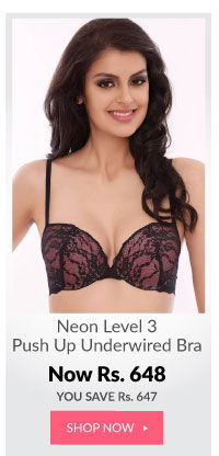 Neon Level 3  Push Up Underwired Bra