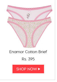 Enamor Cotton Brief (Pack of 2).