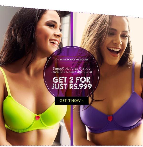 AwesomeTwosome offer on all lingerie.