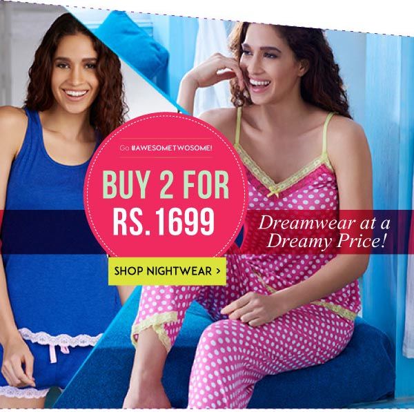 AwesomeTwosome offer on all lingerie.