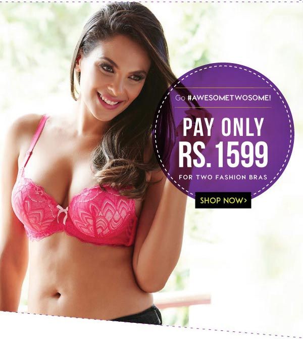 AwesomeTwosome offer on all lingerie.