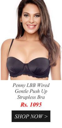 Penny LBB Wired Gentle Push Up Strapless Bra.