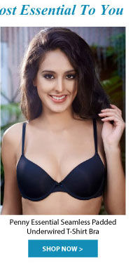 Penny Essential Seamless Padded Underwired T-Shirt Bra.