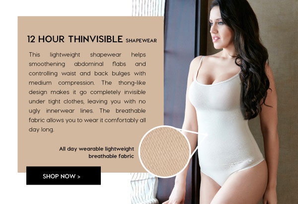 Shapewear that burns fat and makes you look slimmer.