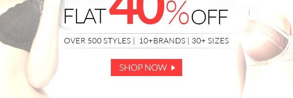 Clearance Sale Flat 40% Off