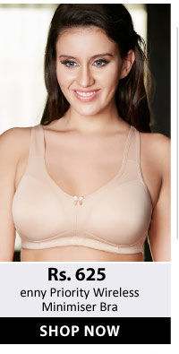 Penny Priority Wireless Minimiser Bra With Wide Back Smoothening-Skin.