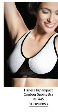 Hanes High Impact Contour Sports Bra.