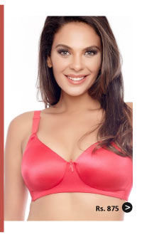 Penny Plus Skin Friendly Three Fourth Coverage Bra with Vega Cup-Fuchsia.