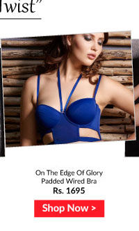 Penny On The Edge Of Glory Padded Wired Bra. 