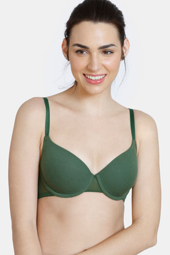 Buy online Lightly Padded Push-up Bra from lingerie for Women by Zivame for  ₹649 at 35% off