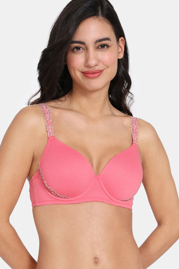 Buy Zivame Lace Touch Spaghetti Straps Shaping Tank Top-Fuchsia at Rs.995  online