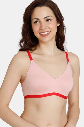 Buy Zelocity By Zivame Non Padded Non Wired Bra - Bra for Women
