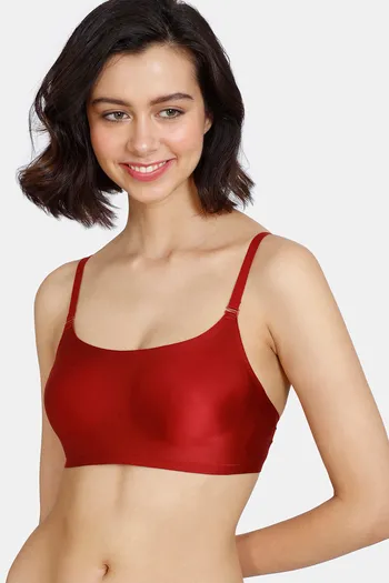 Buy Zivame Miracle Padded Non Wired Full Coverage T-Shirt Bra - Sundried  Tomato at Rs.1695 online