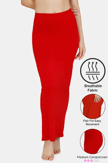 Saree Shapewear Petticoat for Women Skirts Cotton Side Slits Shape Wear  Pack 1