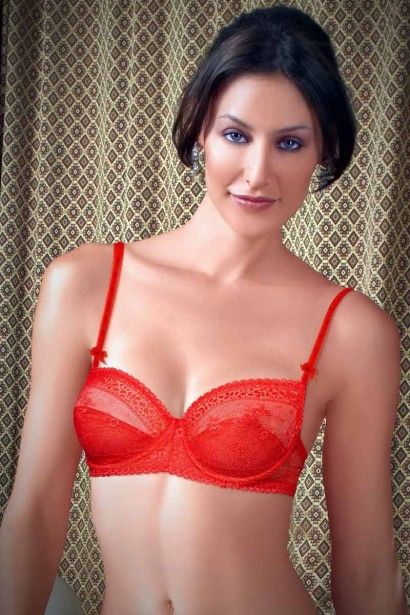 Enamor Underwire Net Bridal Bra