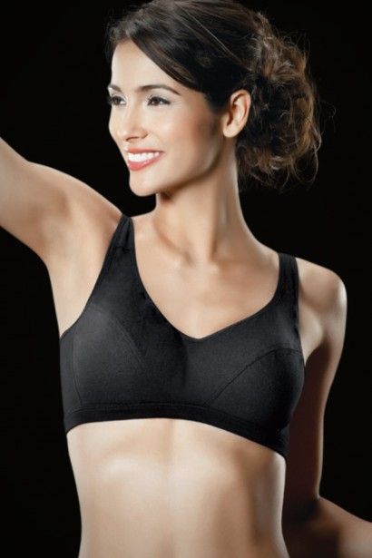 Hanes High Impact Padded Sports Bra