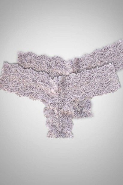 Winter Day Lace Thong Brief