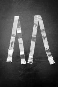 36 24 36 Clear Bra Straps Metal Hook