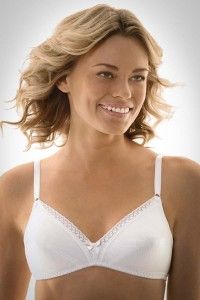 Hanes 100% Cotton Lined Bra