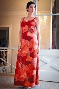 Inaya Peacock Long Dress 